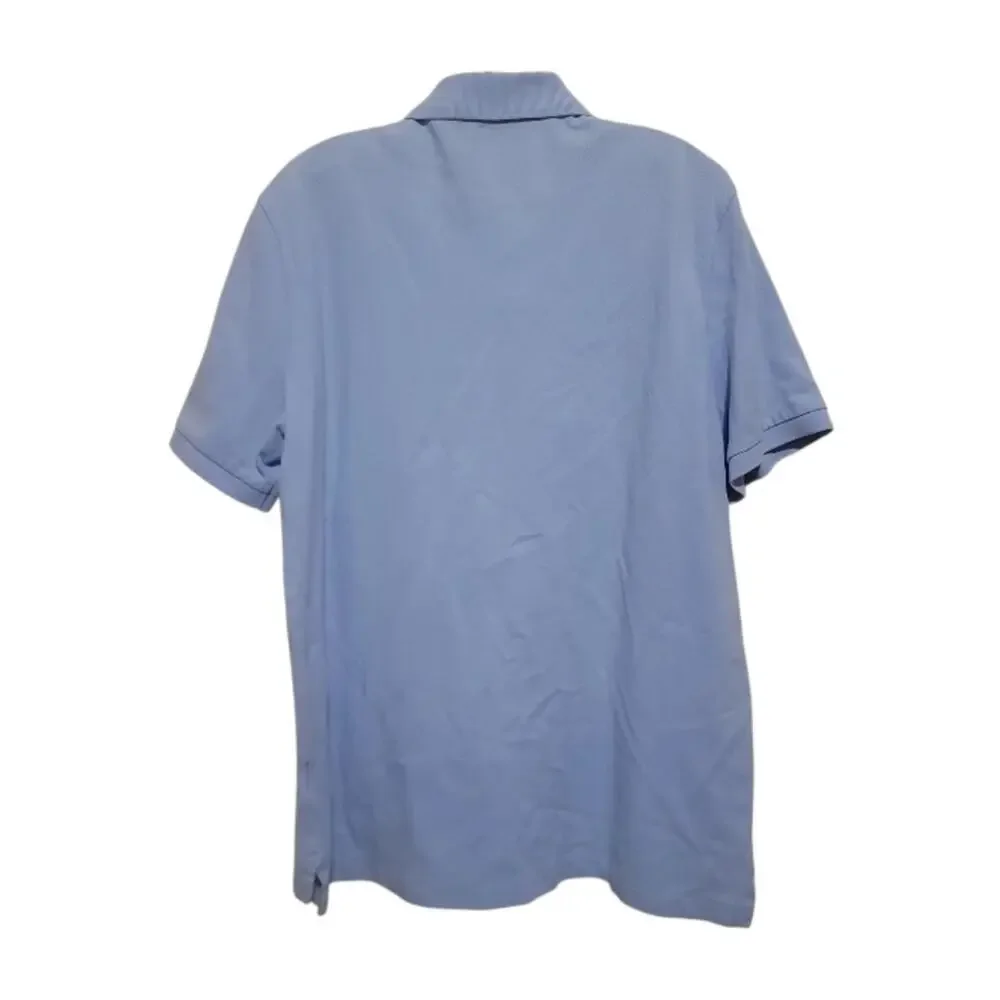 Ralph Lauren Classic Men Light Blue Polo Shortsleeve Polo Shirt Size Large